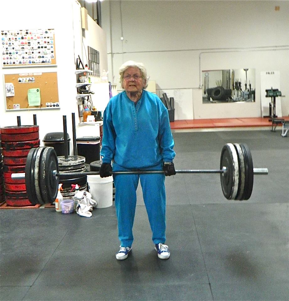 82 year old strong woman
